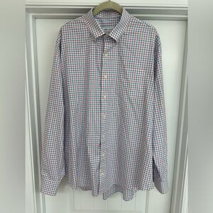 Peter Millar Multicolor Checkered Button Down Shirt